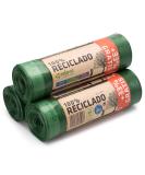 Relevo 60 pieces garbage bags 30 L - 100% recycled garbage bags with drawstring - Buy Online on SooperMarket.com