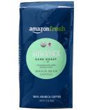 AmazonFresh Organic Fair Trade Sumatra Whole Bean Coffee, Dark Roast, 12 Ounce Organic Fair Trade, Sumatra - Buy Online on SooperMarket.com