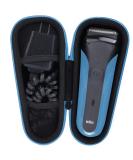 Khanka Hard Travel Case for Braun Series 35 Electric Shavers - Black & Blue - Buy Online on SooperMarket.com