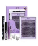 Lash Extension Set 156 PCs eyelash extensions Set B & Q eyelash extension set Singing Mascara brush lash adhesive remover removering eyelashes for DIY eyelash extensions (B15 kit) 1 piece (1 Pack) 156PCS-B15KIT - Buy Online on SooperMarket.com
