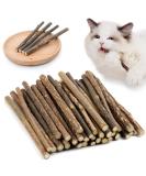 OSDUE 32 pieces of catnip sticks matatabi caustics catnint toys toys cats chewing wood sticks for cats dental care & against bad breath of course safely cat sticks kaust sticks set - Buy Online on SooperMarket.com