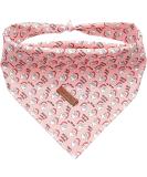 Shop Lionheart Glory Dog Christmas Neckerchief | Soft Cotton Adjustable Kerchief for Small Dogs | Cute Santa Claus Design | 1 Pack - Buy Online on SooperMarket.com