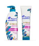 Head & Shoulders Supreme Sulfate Free Shampoo and Conditioner Set for Dry Scalp and Dandruff Treatment, Soothe and Strengthen with Argan Oil and Rose Essence, 21.2 Fl Oz Supreme Dry Scalp Care Shampoo & Conditioner - Buy Online on SooperMarket.com