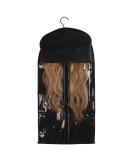 WeiMB hair extension wig storage bag dustproof bag for hair extension hair part storage bag with hanger at home and hairdressing and hairdressing salon presentation bag - Buy Online on SooperMarket.com