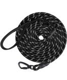 Joytale Padded Handle Training Lead for Dogs - 10m Long Line for Training & Tie Out - Supports Dogs Under 45kg - Black - Buy Online on SooperMarket.com