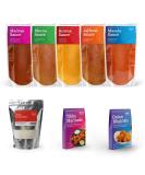 Curry Feast at Home Bundle | 5 Popular Curry Sauces 2 Starter Mixes and Naan Bread Mix | Perfect for Making a Quick & Easy Curry Feast at Home | East At Home - Buy Online on SooperMarket.com