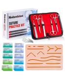Medarchitect Suture Practice Complete Kit (30 Pieces) for Medical Student Suture Training Include Upgrade Suture Pad with 14 Pre-Cut Wounds Suture Tools Suture Thread & Needle - Buy Online on SooperMarket.com