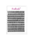 Cluster Lashes Extensions 30D 0.07 C Curl | 200Pcs Mixed Trays | DIY Eyelash Extensions - Buy Online on SooperMarket.com