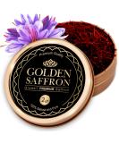 Golden Saffron, Finest Pure Premium All Red Saffron Threads, Grade A+ Super Negin, Non-GMO Verified. For Tea, Paella, Rice, Desserts, Golden Milk and Risotto (2 Grams) 0.07 Ounce (Pack of 1) - Buy Online on SooperMarket.com