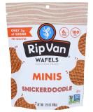 RIP VAN WAFELS Snickerdoodle Mini Wafels - 3.55 oz | Delicious Snack Treats - Buy Online on SooperMarket.com
