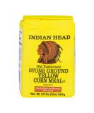 Indian Head Stone Ground Yellow Corn Meal 907g (2LB) - Buy Online on SooperMarket.com
