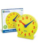 Buy Learning Resources Big Time Learning 12-Hour Learning Clock - Educational Toys for Kids - International Shipping Available - Buy Online on SooperMarket.com