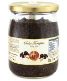TerraSanpietrese Italian Black Truffle Sauce with Champignon Mushrooms and Black Olives 500g - Authentic Mediterranean Flavor (Pack of 1) - Buy Online on SooperMarket.com