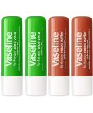 Vaseline Lip Therapy Stick | Petroleum Jelly Vaseline Lip Balm | 4.8g each (2 Aloe - 2 Cocoa) - Buy Online on SooperMarket.com