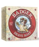 Badger - Shaving Soap Puck, Aloe Vera & Coconut Oil with Bergamot Essential Oil, Natural Shave Soap Puck, Mens Shaving Soap Bar, Shaving Cream Puck, 3.15 oz Bar - Buy Online on SooperMarket.com