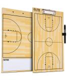 Elite Clipboards Dry Erase Basketball Coaches Clipboard - Double-Sided Marker Board - Buy Online on SooperMarket.com