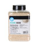 Amazon Brand - Happy Belly Sesame Seeds, 20 Ounce - Buy Online on SooperMarket.com