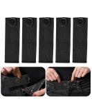 Lanjue 5PCS Adjustable Waist Extender Elastic Button Extender Pants Waist Extension for Trousers Jeans Pregnant Trousers - Buy Online on SooperMarket.com