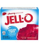 JELL-O JELLO Sugar Free Cherry Low Calorie Gelatin Dessert 1 x 8.5 g - Buy Online on SooperMarket.com