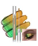 Multichrome Liquid Eyeshadow - Chameleon Metallic Green Gold Color Shifting - High Pigmented & Waterproof Glitter Eye Shadow (EMBER) - Buy Online on SooperMarket.com