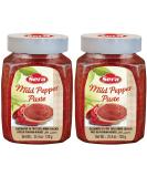 Sera Mild Pepper Paste 25.4 Oz Jar (2 PACK) | No Sugar | No Artificial Preservatives | Add a Unique, Peppery Flavor to Your Dishes | Great as a Spread or In Sandwiches!o Your Dishes | Great as a Spread or In Sandwiches! Mi - Buy Online on SooperMarket.com
