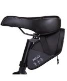 Premium Black Bike Saddle Bag | Waterproof Under Seat Pouch for Mountain & Road Bikes | Cycling Wedge Pack for Accessories Storage - Buy Online on SooperMarket.com