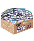 Welch's Fruit Snacks Bulk Variety Pack - Mixed Fruit & Superfruit, Gluten Free 0.8 oz Bags (Pack of 60) - Buy Online on SooperMarket.com