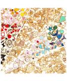 Acejoz 200Pcs Charms for Jewelry Making  Assorted Jewelry Bangle Charms  Wholesale Mixed Bulk Metal Earring Charms for DIY Necklace Bracelet Jewelry Making and Crafting (Assorted Color) - Buy Online on SooperMarket.com