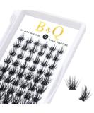 Buy 72 Pcs DIY Individual Eyelash Extensions - Reusable Wispy & Fluffy Eyelashes for Beginners (D-10mm B20) - Perfect for At-Home Use - Buy Online on SooperMarket.com