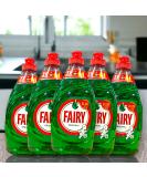 Fairy Original Washing Up Liquid Green with LiftAction - 5 x 320ml bottles - Buy Online on SooperMarket.com