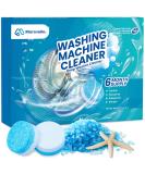 Maravello Washing Machine Cleaner & Descaler Tablets - 6 Count Sea Salt - Mold & Stain Remover for Front & Top Load Washers - 6-Month Supply - Buy Online on SooperMarket.com