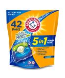 Arm & Hammer Plus Oxi Clean Concentrated Laundry Detergent, Fresh Scent, 42 Little Power Paks 42 Count (Pack of 1) - Buy Online on SooperMarket.com