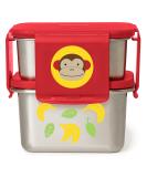 Skip Hop Zoo Stainless Steel Monkey Lunch Kit - Buy Online on SooperMarket.com