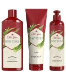 Old Spice Men's Wavy Curly Hair Care Set - Shampoo, Conditioner & Leave-in Conditioner Bundle - Buy Online on SooperMarket.com