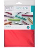Gina K. Designs for Therm O Web Fancy Foils 6 x 8 Red Velvet 12 Count - Buy Online on SooperMarket.com
