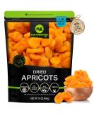 Sun Dried Turkish Apricots - No Sugar Added (16oz) | All Natural Dehydrated Fruit Snack | Vegan & Kosher Certified - Buy Online on SooperMarket.com