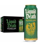 Liquid Death Sparkling Water Severed Lime 12 x 500 ml Severed Lime - Sparkling - Buy Online on SooperMarket.com