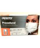 Crosstex CR-GCPBL Procedural Face Earloop Mask Blue - Pack of 50 | High-Quality Protection - Buy Online on SooperMarket.com