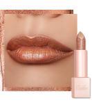 Oulac Bronze Shimmer Lipstick for Women-Moisture Tinted Lip Balm for Dry Lips Glitter Surface Creamy Formula Hydrating & Smooth Infused with Shea Butter Vegan Gluten-Free (PG06) Precious Moment (PG06)Precious Moment - Buy Online on SooperMarket.com