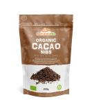 Organic Raw Cacao Nibs 200g. Peruvian Natural and Pure. Made in Peru from the Theobroma Cacao Plant. Source of Magnesium Potassium and Iron. NaturaleBio Nibs 200 g (Pack of 1) - Buy Online on SooperMarket.com