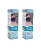 FEG Eyelash Rapid Growth Serum | 2 Pack | For Lash & Brow | Longer & Darker lashes | Best Natural Serum - Buy Online on SooperMarket.com