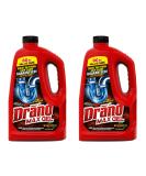 Drano Max Gel Drain Clog Remover and Cleaner for Shower or Sink Drains, 80 oz, 2 pack 80 Fl Oz (Pack of 2) - Buy Online on SooperMarket.com
