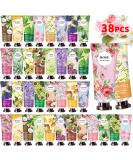 38 Pack Hand Cream Gifts Set For Women and Men,Hand Cream with Shea Butter for Dry Cracked Hands,Moisturizing Hand Lotion Gift Set,Mini Hand Lotion Travel Size in Bulk,Plant Fragrance Natural Scented Hand Care Lotion for Women Mom Girls Her Wife Grandma - Buy Online on SooperMarket.com