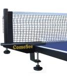 Comesee Professional Table Tennis Ping Pong Net Post Set - Black, 1.5 Inch Width, Adjustable Tension & Height, Easy Setup - Buy Online on SooperMarket.com