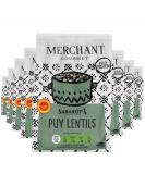Merchant Gourmet Dried Puy Lentils 2.4 kg - High Fibre High Protein Low Fat Vegan - No Need to Pre-Soak - Pack of 8 x 300g Boxes - Buy Online on SooperMarket.com