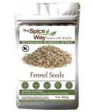 The Spice Way Fennel Seed - bulk whole seeds great for tea and cooking 8 oz - Buy Online on SooperMarket.com