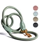 Premium 1.7m Dog Leash for Large Dogs - Durable Braided Training Rope | Sage Green - Buy Online on SooperMarket.com