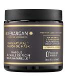 Kerargan - Haarmask against hair loss with castor oil - intensive care for dry and fragile hair - enriched with aloe vera - without sulfate GMO mineral oil - 500ml - Buy Online on SooperMarket.com
