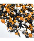 Manvscakes Sprinkles - Themed Sprinkles for Cake Decorating, Sprinkle Mix for Cookies, Ice Cream, Fondant Cake, Caramel Apples, Cupcakes & Other Desserts, Assorted Halloween & Fall Sprinkles, 3.6 oz - Buy Online on SooperMarket.com