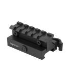 Monstrum Lockdown Series Adjustable Height Picatinny Riser Mount with Quick Release | 2.5 inch - Buy Online on SooperMarket.com